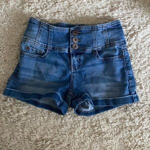 Jean shorts